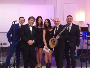 with Simone band